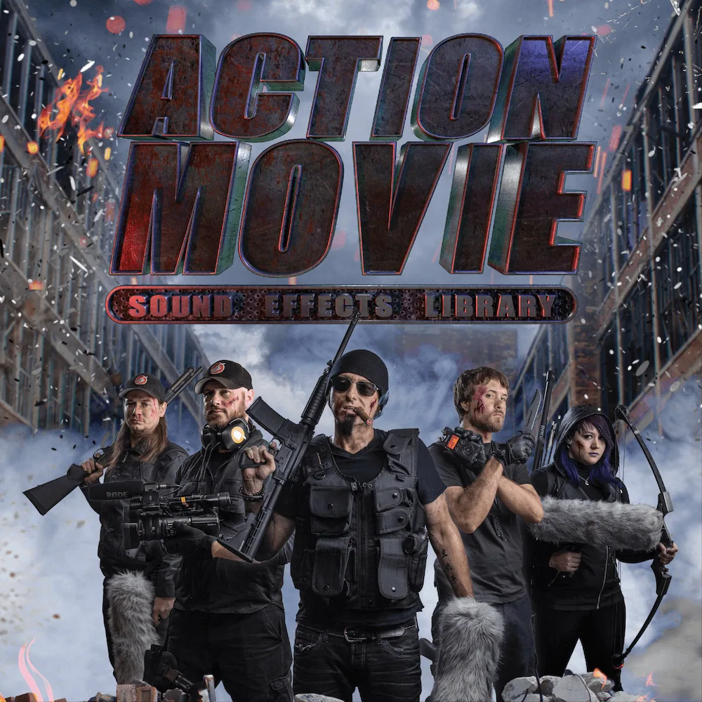 Action Movie Sound Effects Library 官方产品图