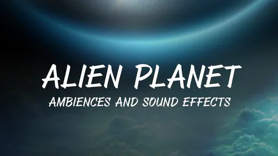 Alien Planet Ambiences and Sound Effects 官方产品图