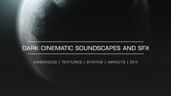 Dark Cinematic Soundscapes and Sound Effects 官方产品图