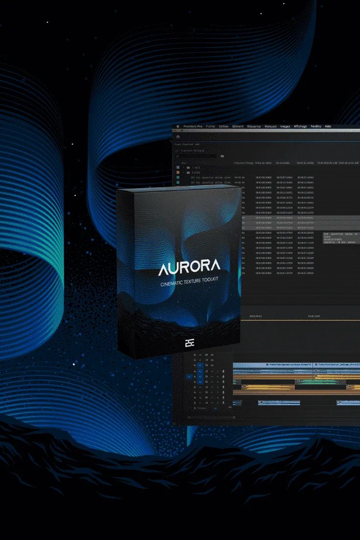Aurora - Cinematic Texture Toolkit 官方产品图