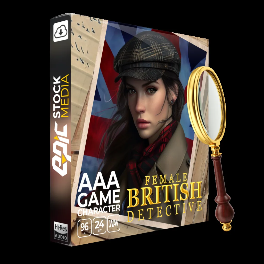 AAA Game Character British Female Detective 官方产品图