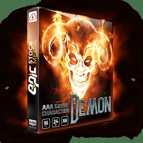 AAA Game Character Demon 官方产品图