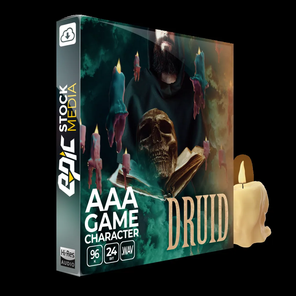AAA Game Character Druid 官方产品图