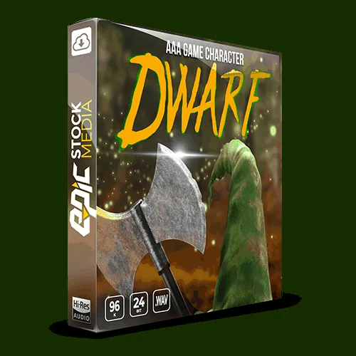 AAA Game Character Dwarf 官方产品图