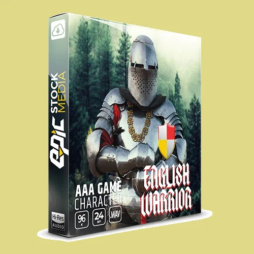 AAA Game Character English Warrior 官方产品图