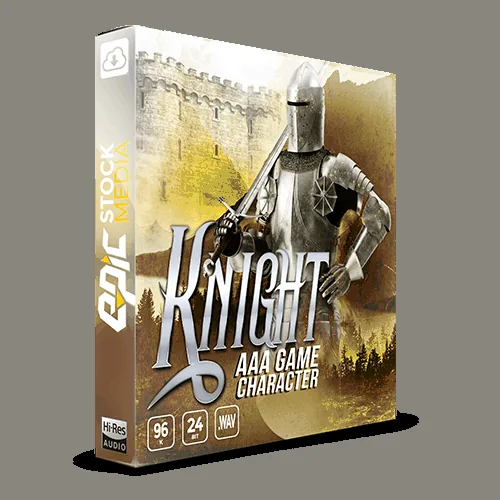 AAA Game Character Knight 官方产品图