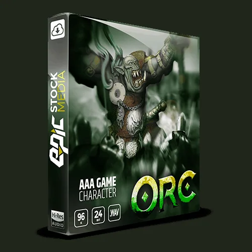AAA Game Character Orc 官方产品图