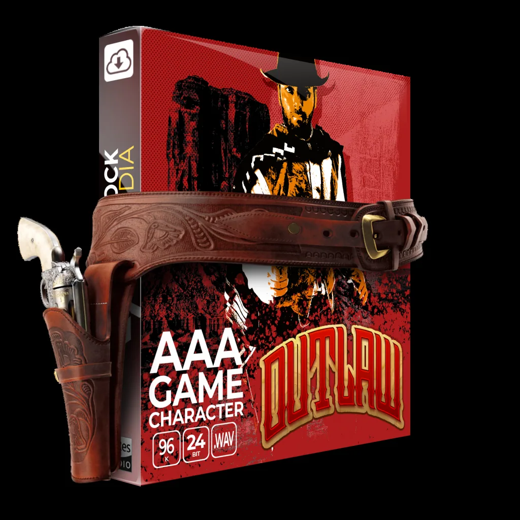 AAA Game Character Outlaw 官方产品图