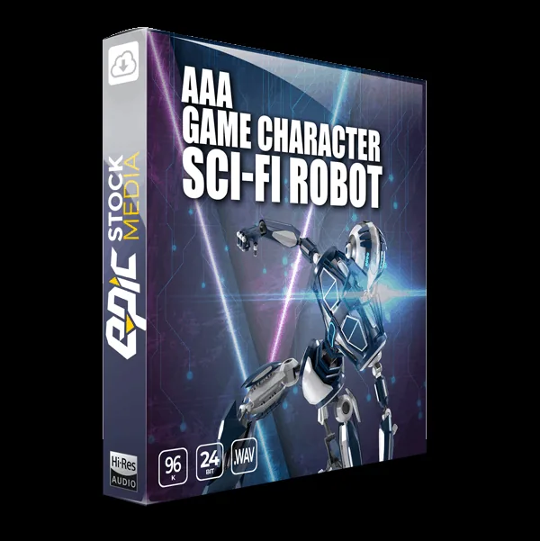 AAA Game Character Sci-fi Robot 官方产品图