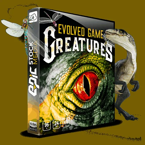 Evolved Game Creatures – Monster Sounds 官方产品图