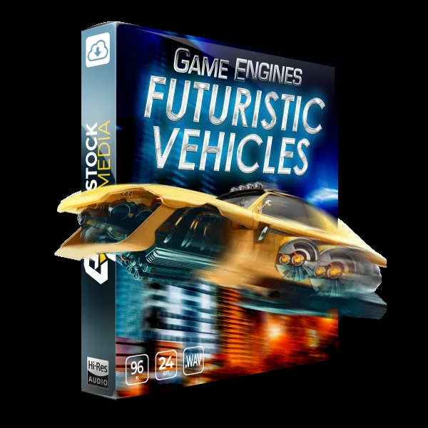 Game Engines - Futuristic Vehicles Sound Kit 官方产品图