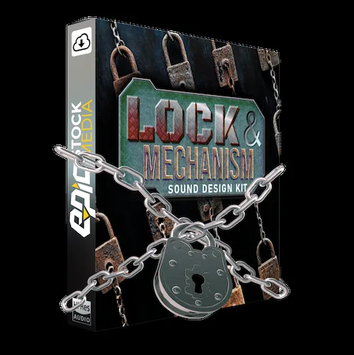 HD Lock And Mechanism Sound Design Kit 官方产品图