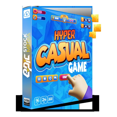 Hyper Casual Game UI 官方产品图