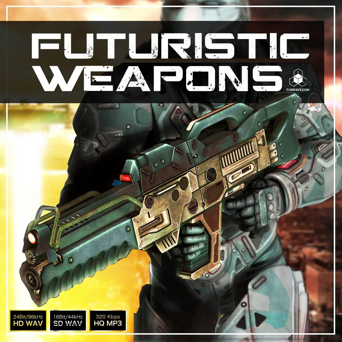 Futuristic Weapons Sound Pack 官方产品图