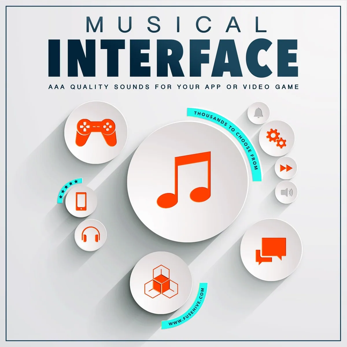 Musical User Interface Sound Effects Library 官方产品图
