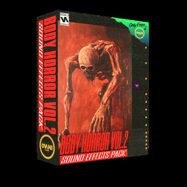 Body Horror Sound FX Pack Vol. 2 官方产品图