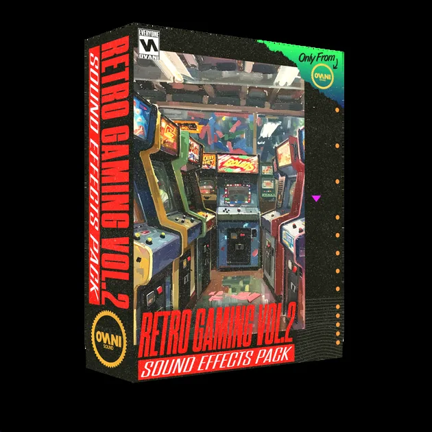 Retro Gaming Sound FX Pack Vol. 2 官方产品图