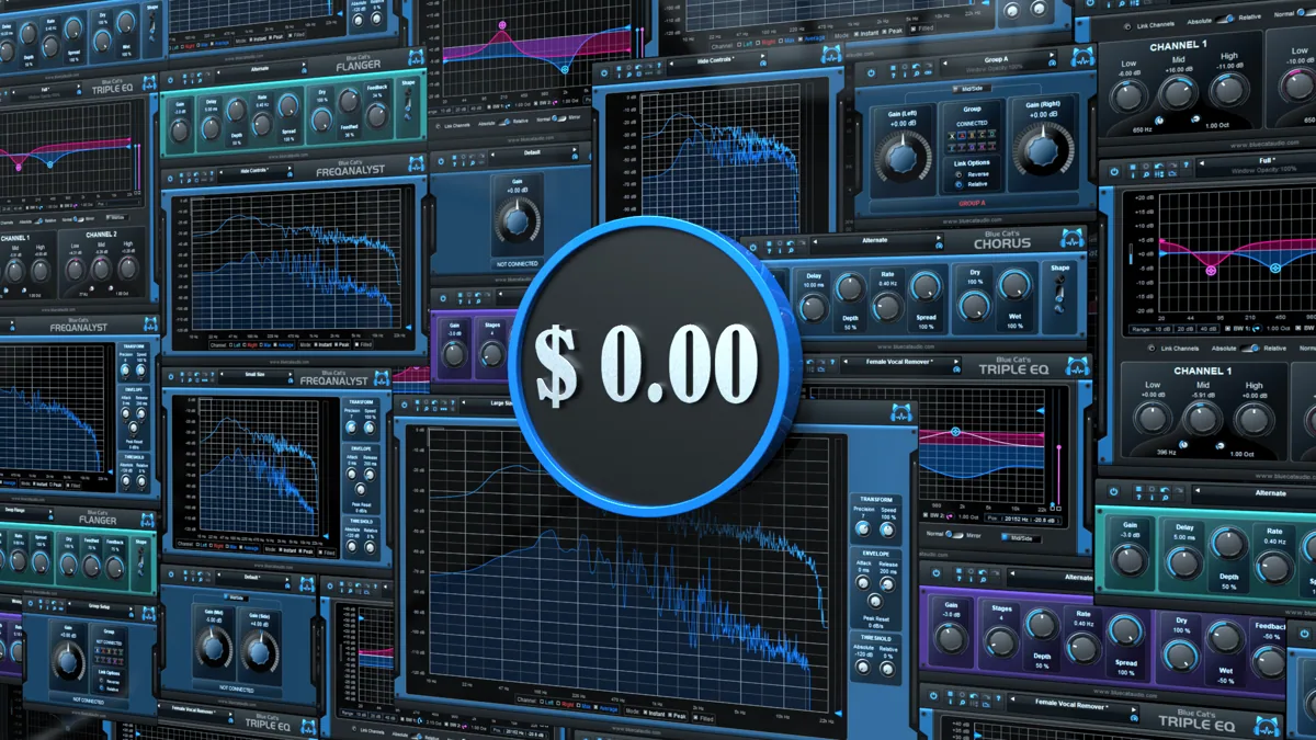 Blue Cat's Freeware Plug-ins Pack II 官方图片