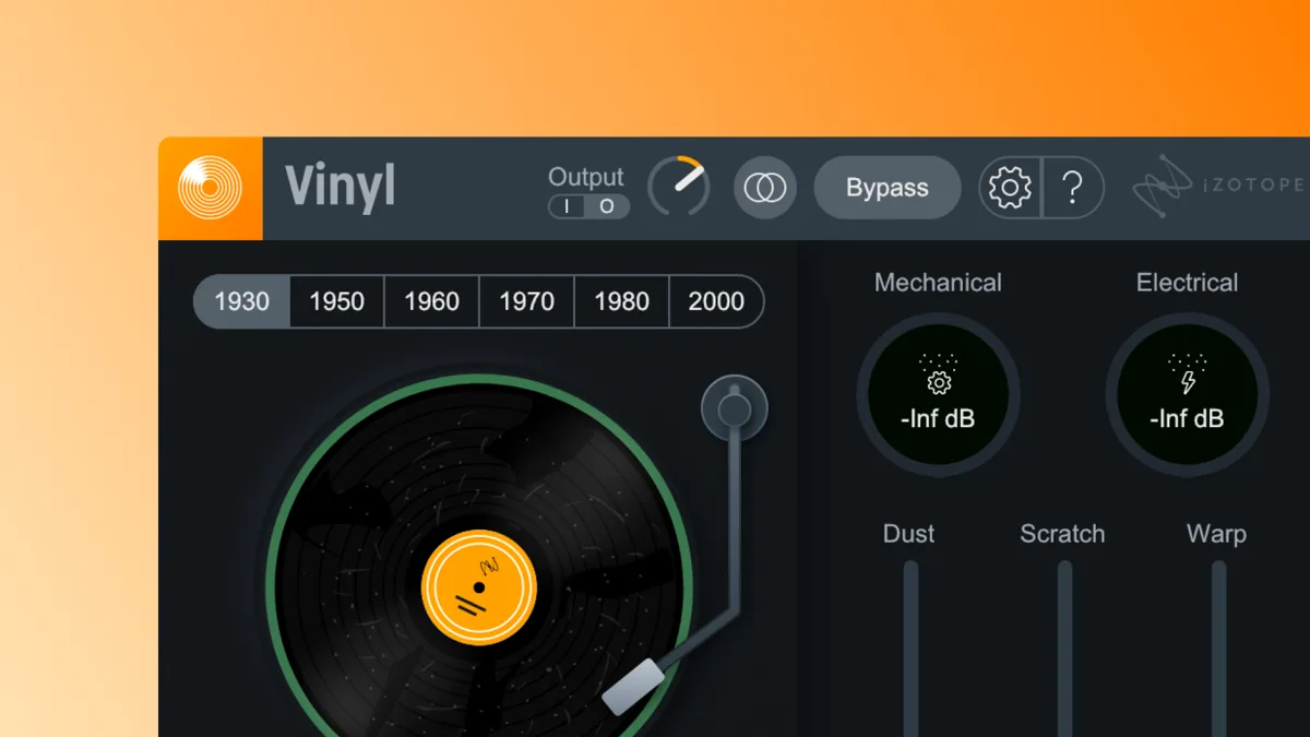 iZotope Vinyl 官方图片