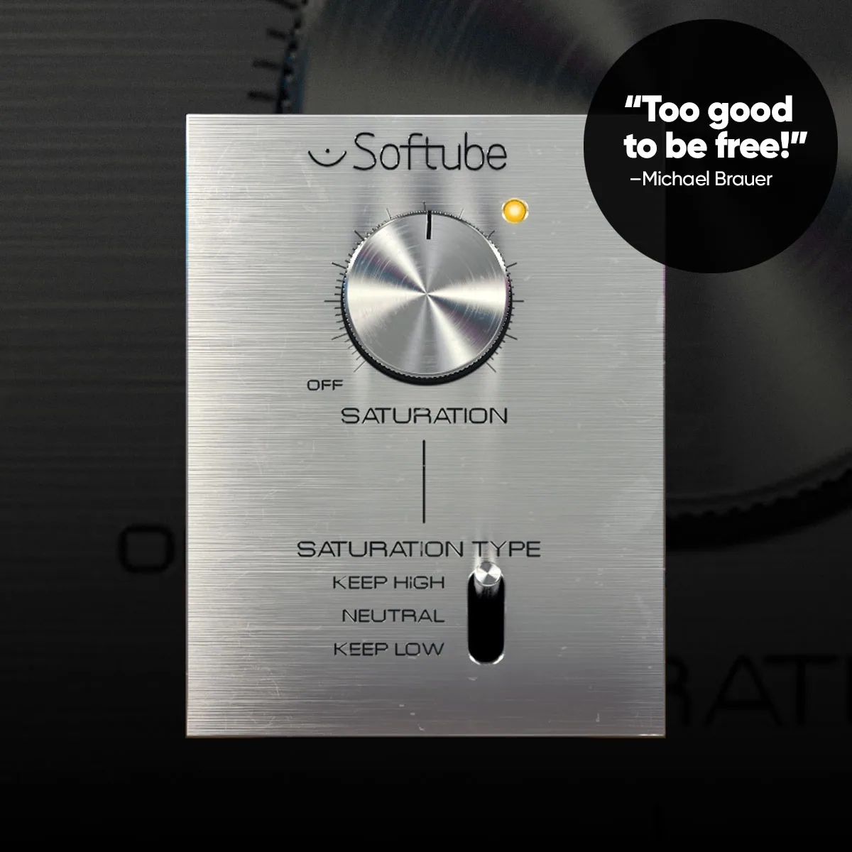 Softube Saturation Knob 官方图片