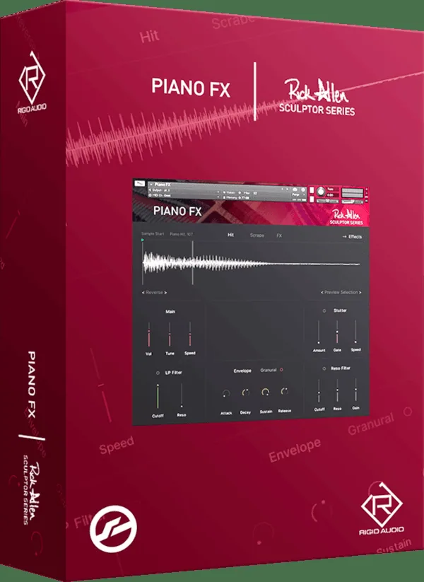Rick Allen Sculptor Series: Piano FX 官方产品图