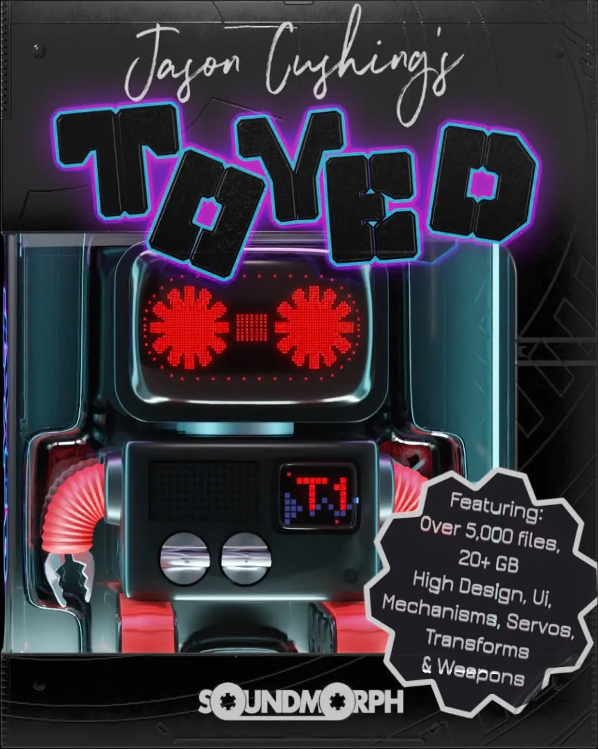 Jason Cushing's TOYED 官方产品图