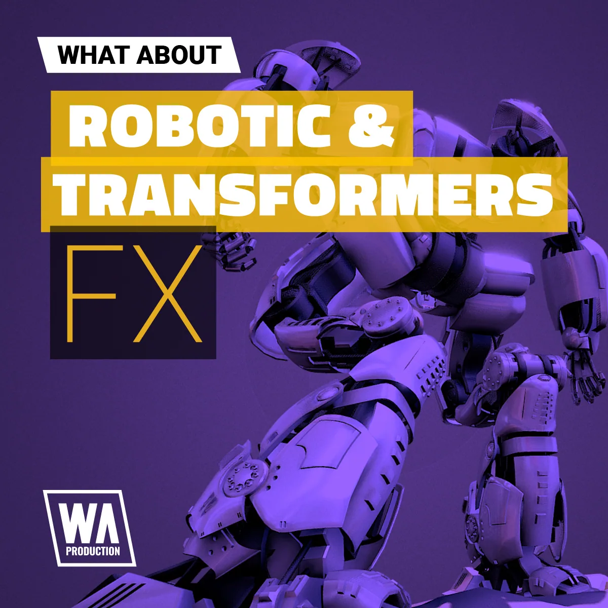 Robotic & Transformers FX 官方产品图